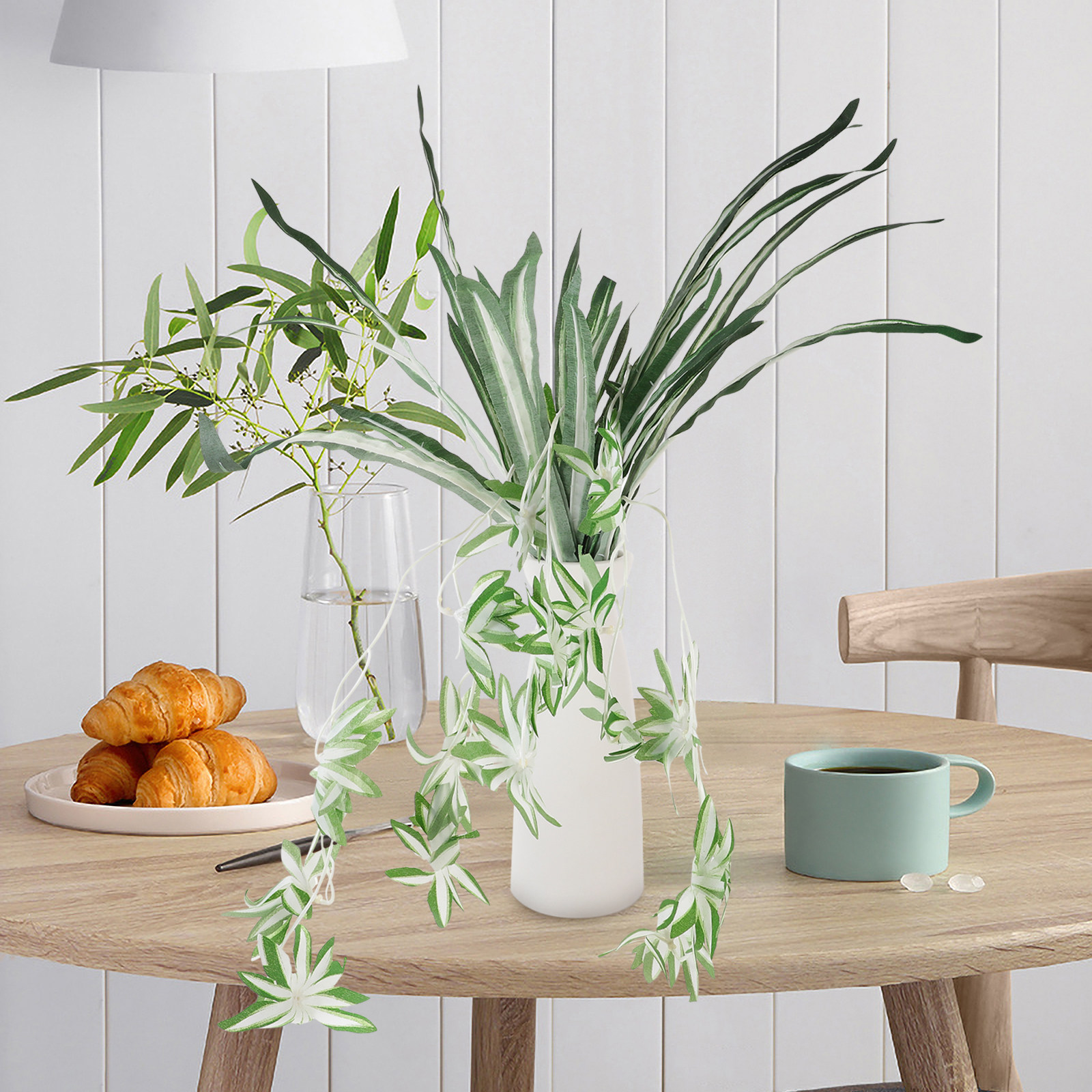 Spider Plant Hanging - Artificial Hanging Spider Plant Wall Decor