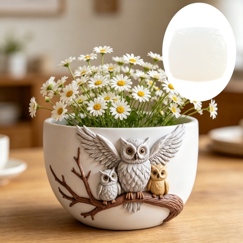 The owl standing on the branch - Echeveria Succulent のレビューと価格