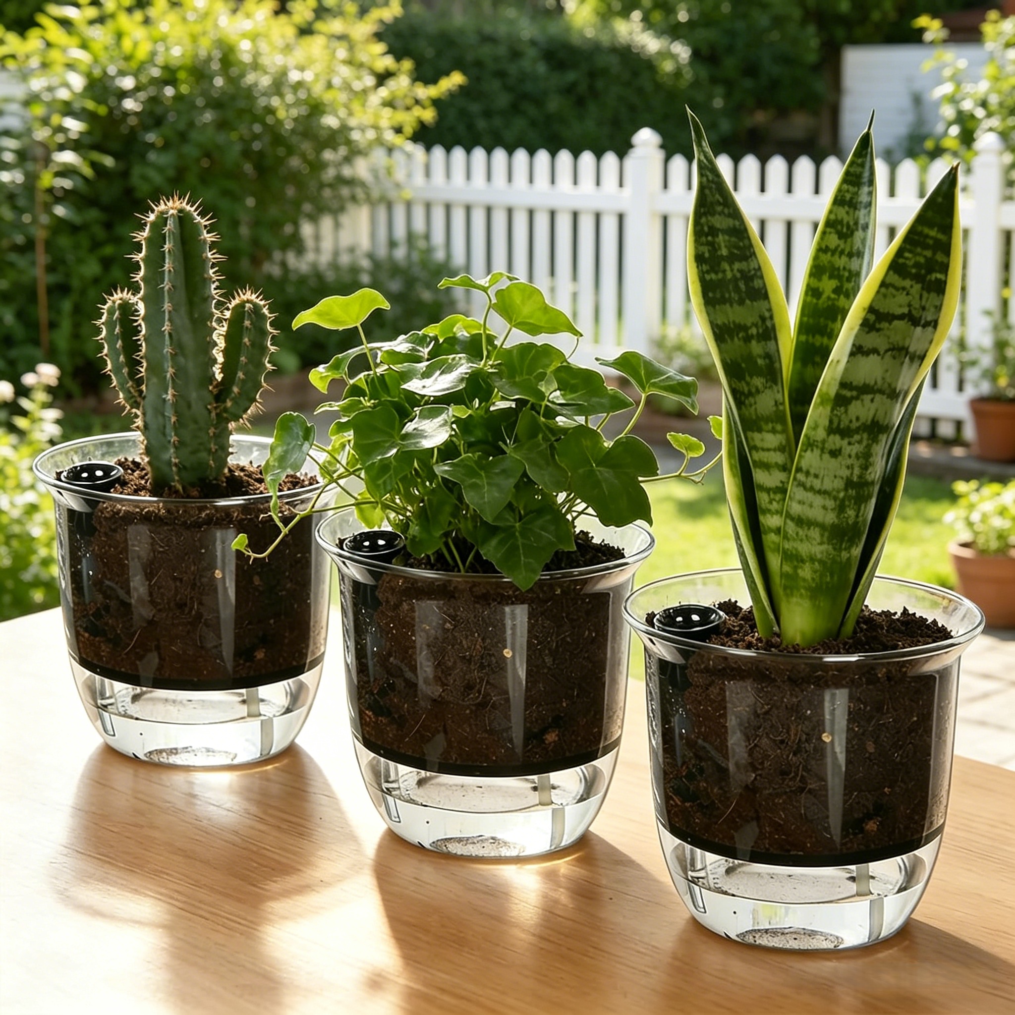 2Pcs Self-Watering Pot, Self-W - Aloe Vera Pot のレビューと価格