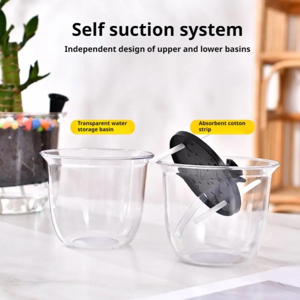 2Pcs Self-Watering Pot, Self-W - Aloe Vera Pot のレビューと価格