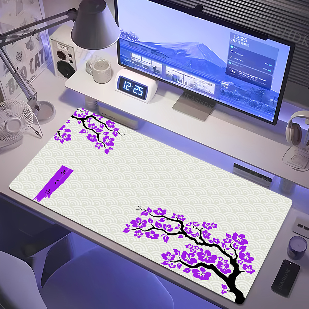 Large Gaming Mousepads Sakura  - Tradescantia Purple のレビューと価格
