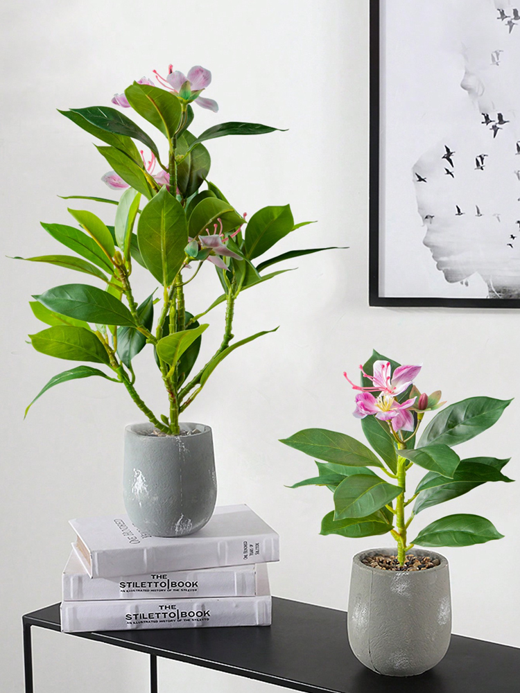 21-40cm Artificial Azaleas Pla - Ficus Lyrata Tree のレビューと価格