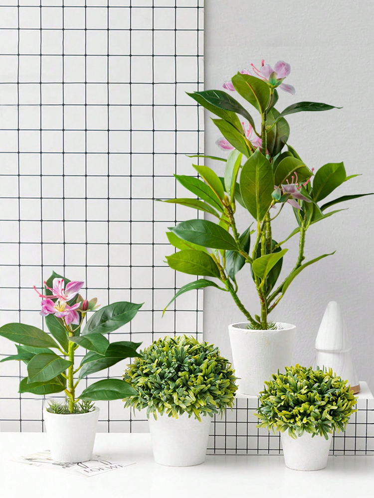 21-40cm Artificial Azaleas Pla - Ficus Lyrata Tree のレビューと価格