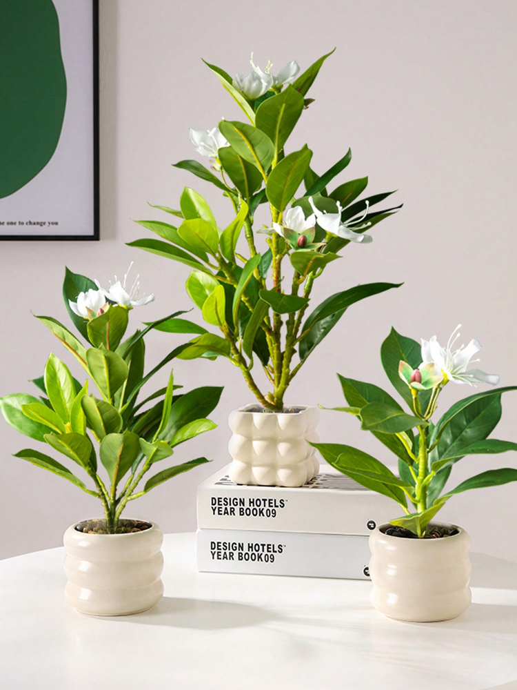 21-40cm Artificial Azaleas Pla - Ficus Lyrata Tree のレビューと価格