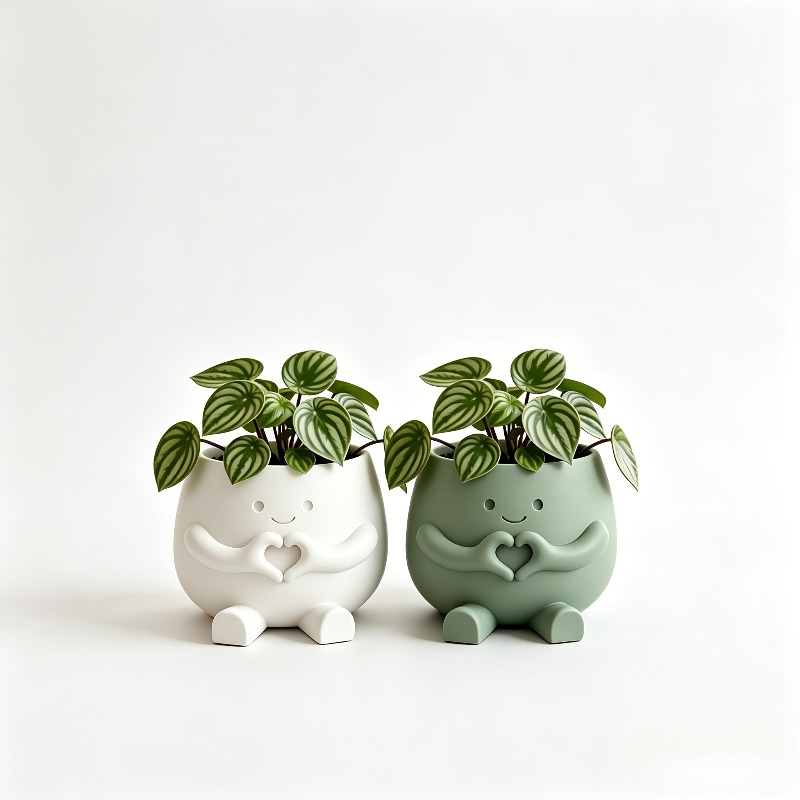 1 PCS Cute Lucky Heart Flower  - Echeveria Succulent のレビューと価格