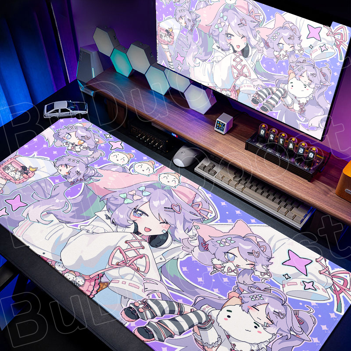 Purple Tenko Shibuki Keyboard  - Tradescantia Purple のレビューと価格