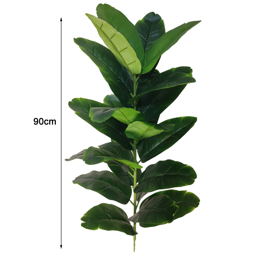 Green Plastic Artificial Ficus - Ficus Lyrata Tree のレビューと価格