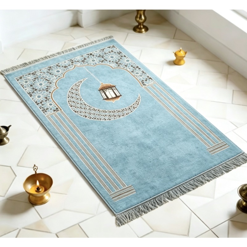 Islamic Floral Prayer Mat, Eas - Maranta Prayer Plant のレビューと価格