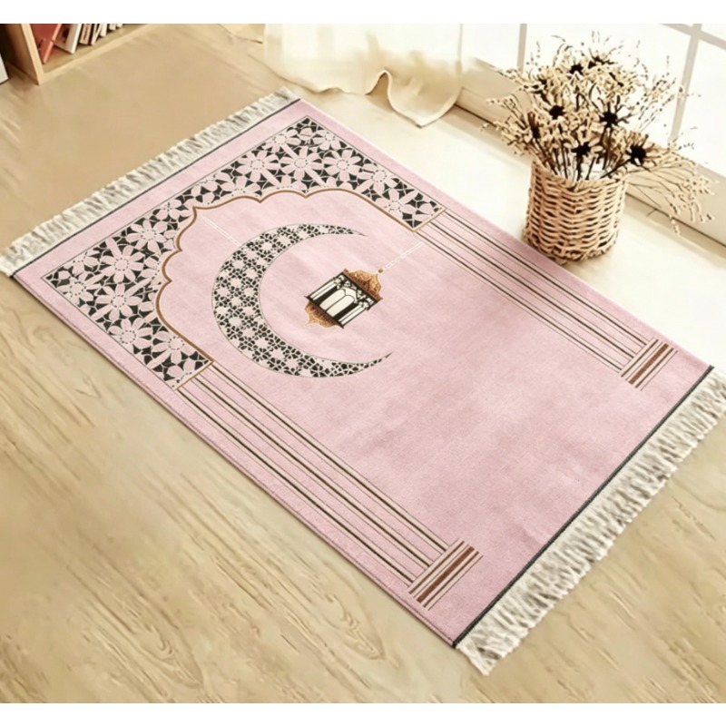 Islamic Floral Prayer Mat, Eas - Maranta Prayer Plant のレビューと価格