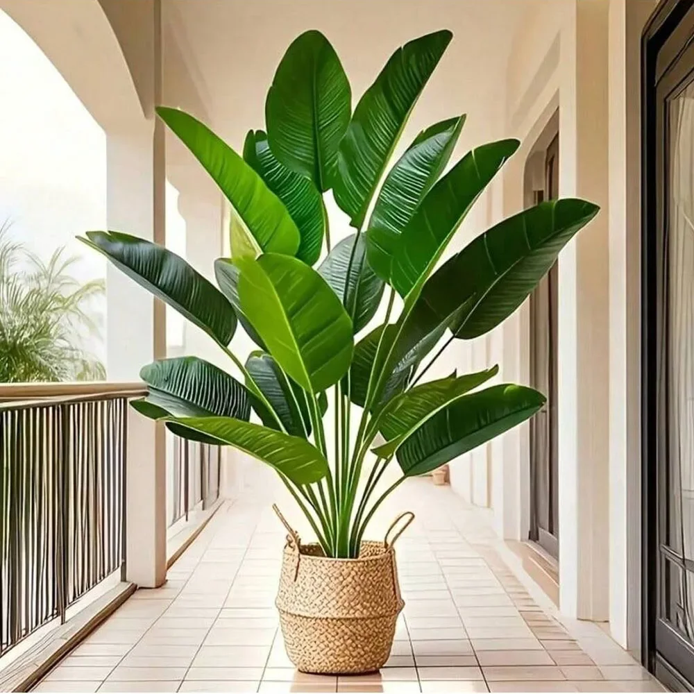 1pc 18 Leaves Artificial Plant - Ficus Lyrata Tree のレビューと価格