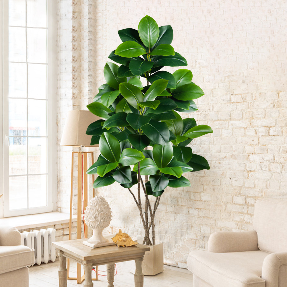 74-140cm Artificial Rubber Tre - Ficus Lyrata Tree のレビューと価格