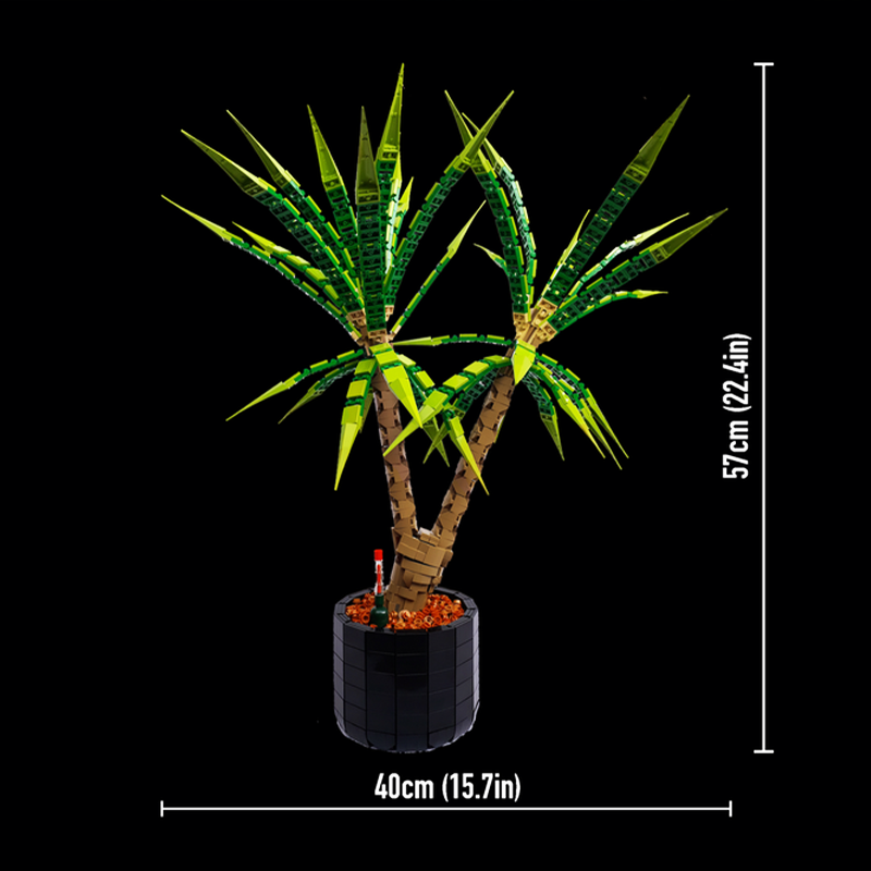1961pcs MOC Dracaena Marginata - Dracaena Marginata のレビューと価格