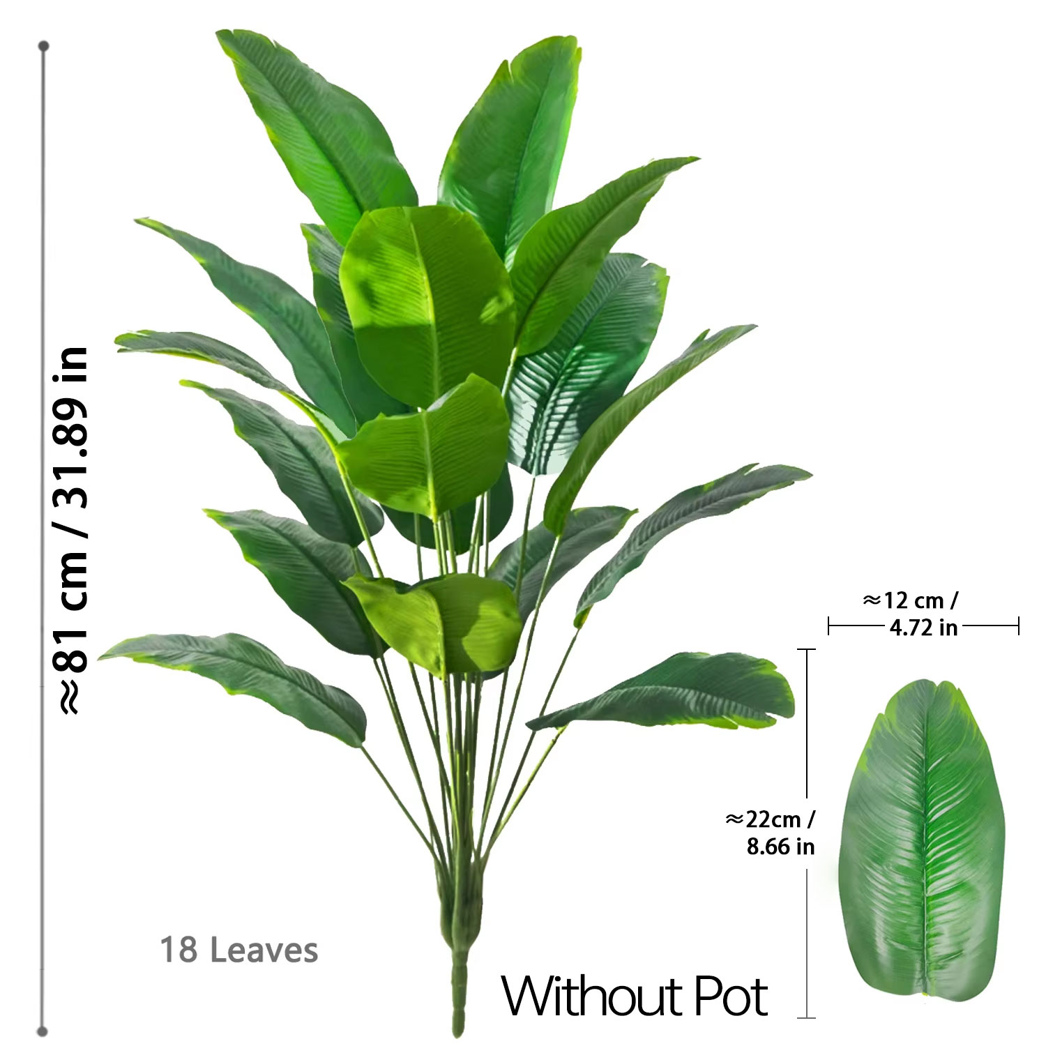 67-112cm Artificial Plants Lar - Ficus Lyrata Tree のレビューと価格