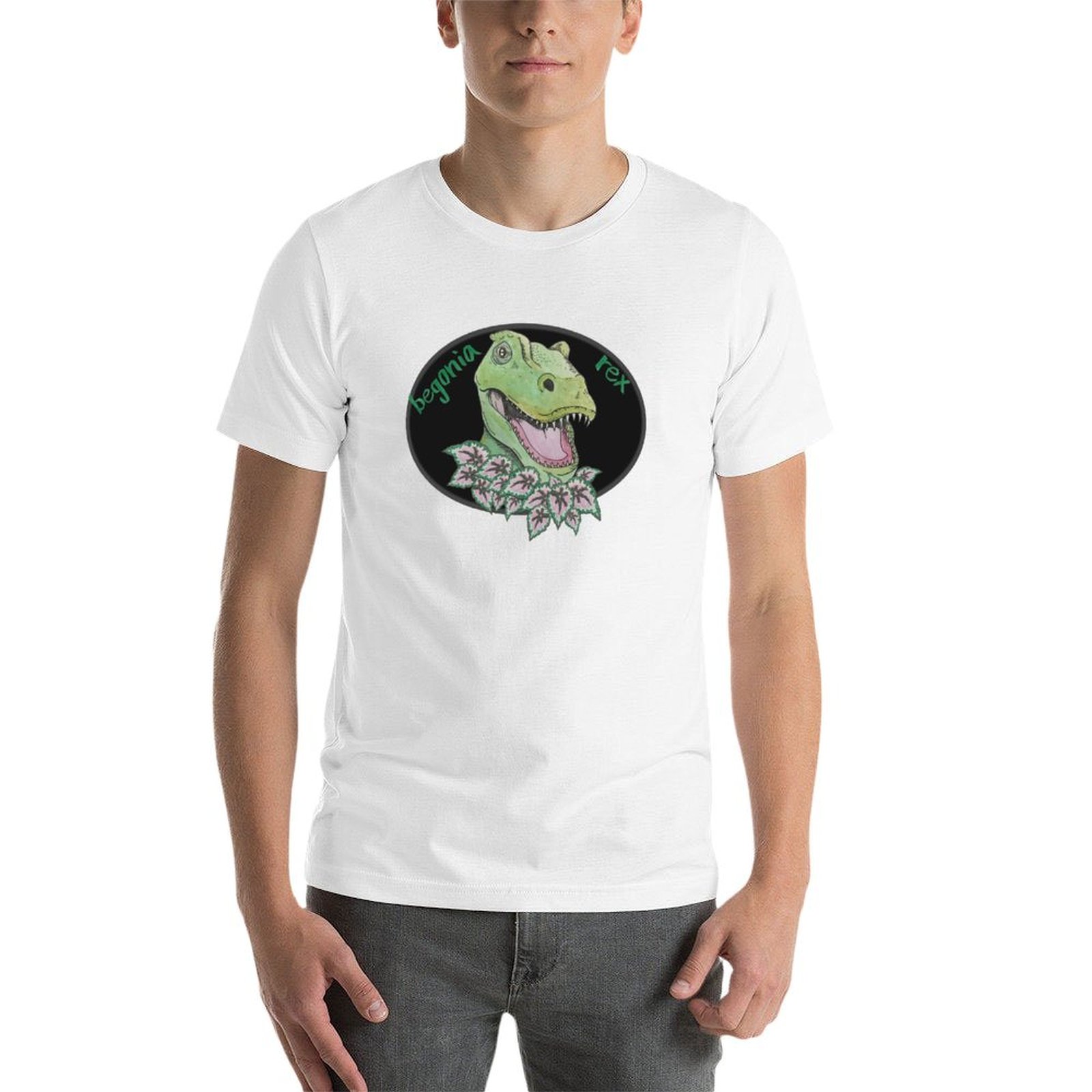 T rex begonia T-Shirt Basic So - Begonia Rex のレビューと価格