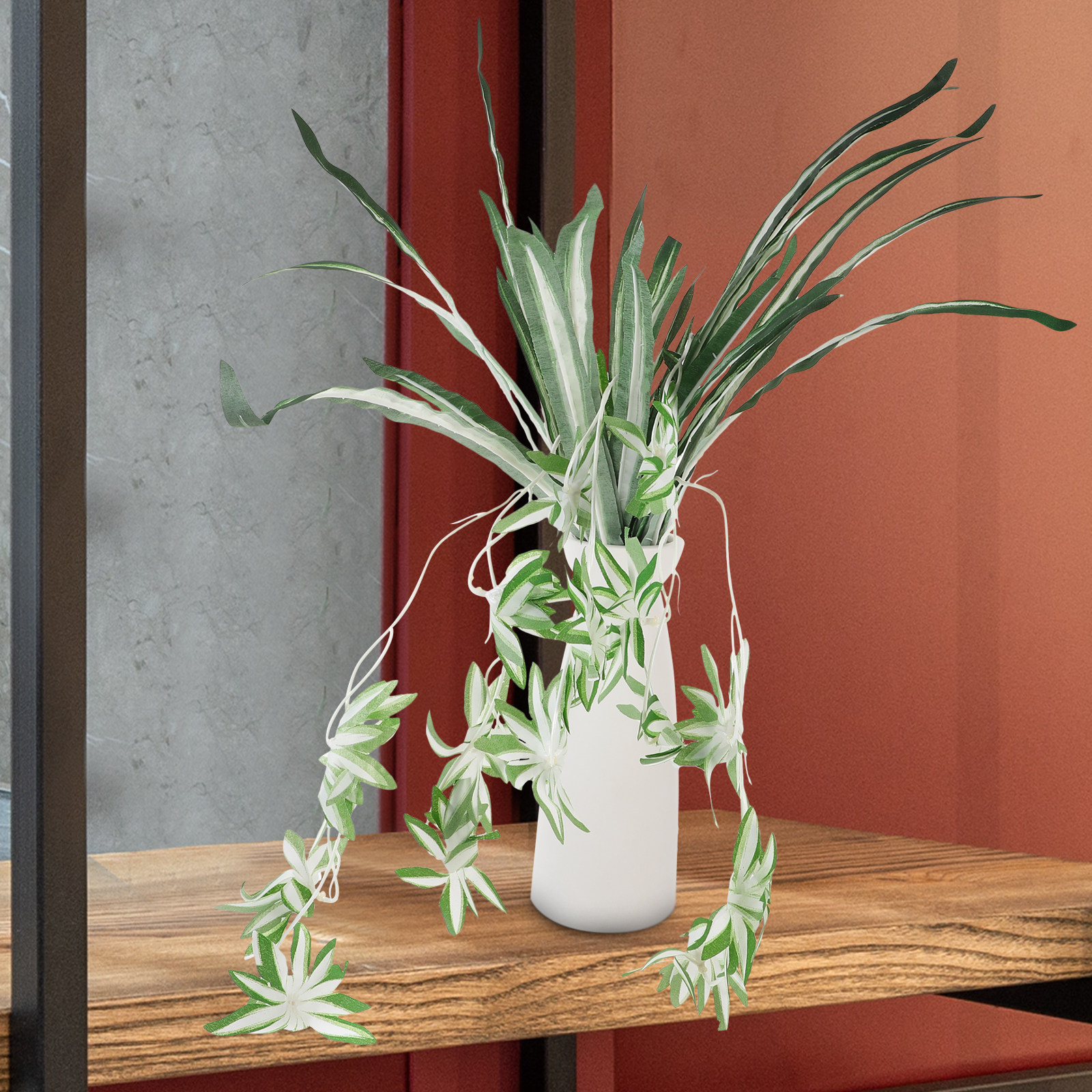Artificial Hanging Spider Plan - Spider Plant Hanging のレビューと価格