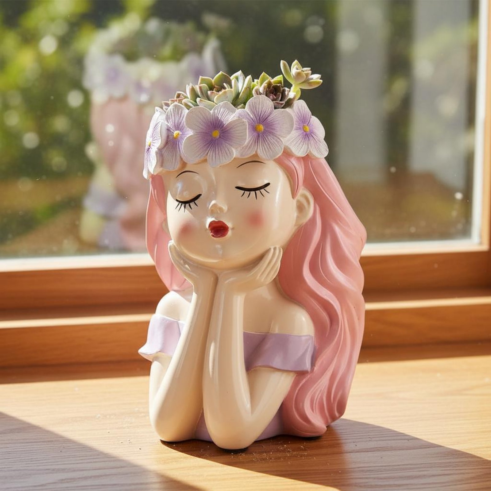 Fairy Plant Pot Creative Desig - Echeveria Succulent のレビューと価格