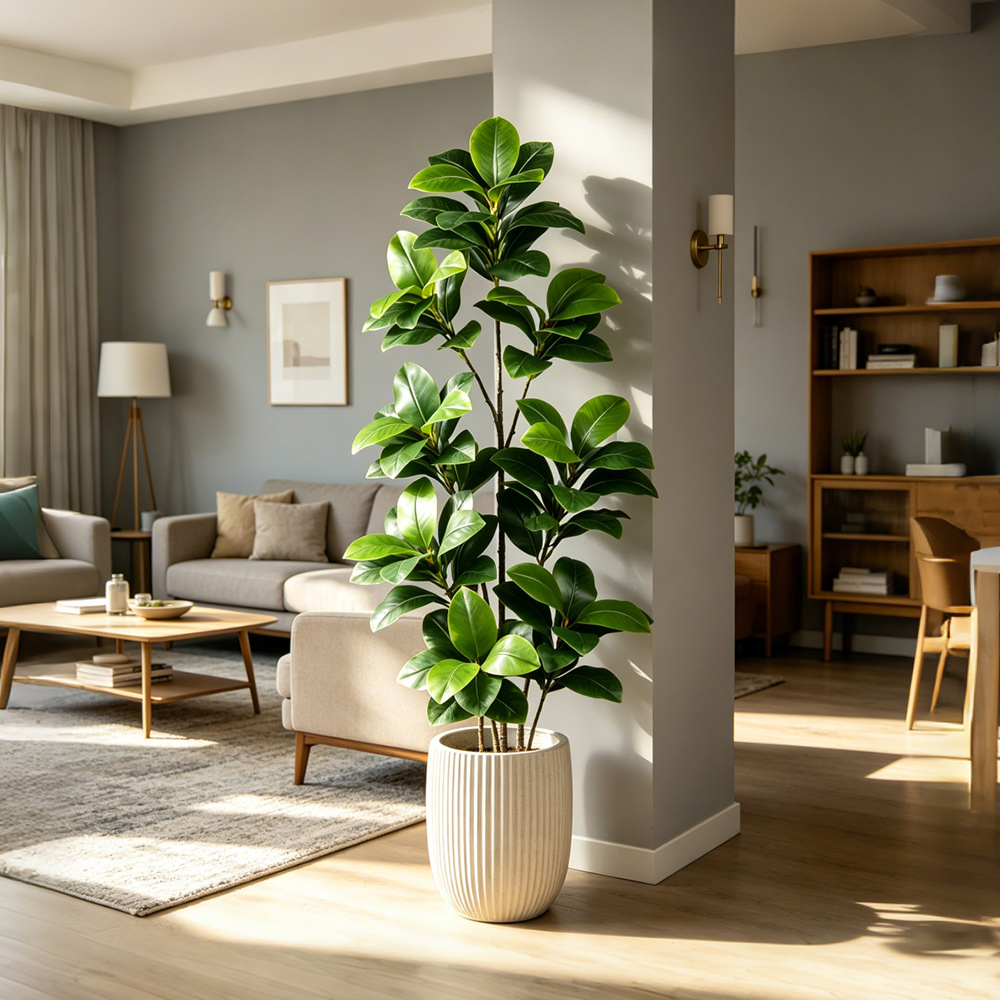 74-140cm Large Artificial Bany - Ficus Lyrata Tree のレビューと価格