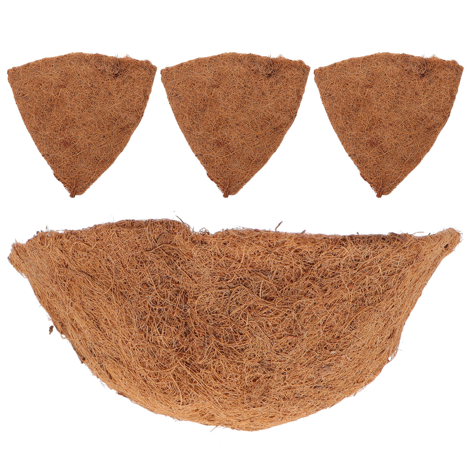 4Pcs Coir Liner for Hanging Ba - Spider Plant Hanging のレビューと価格