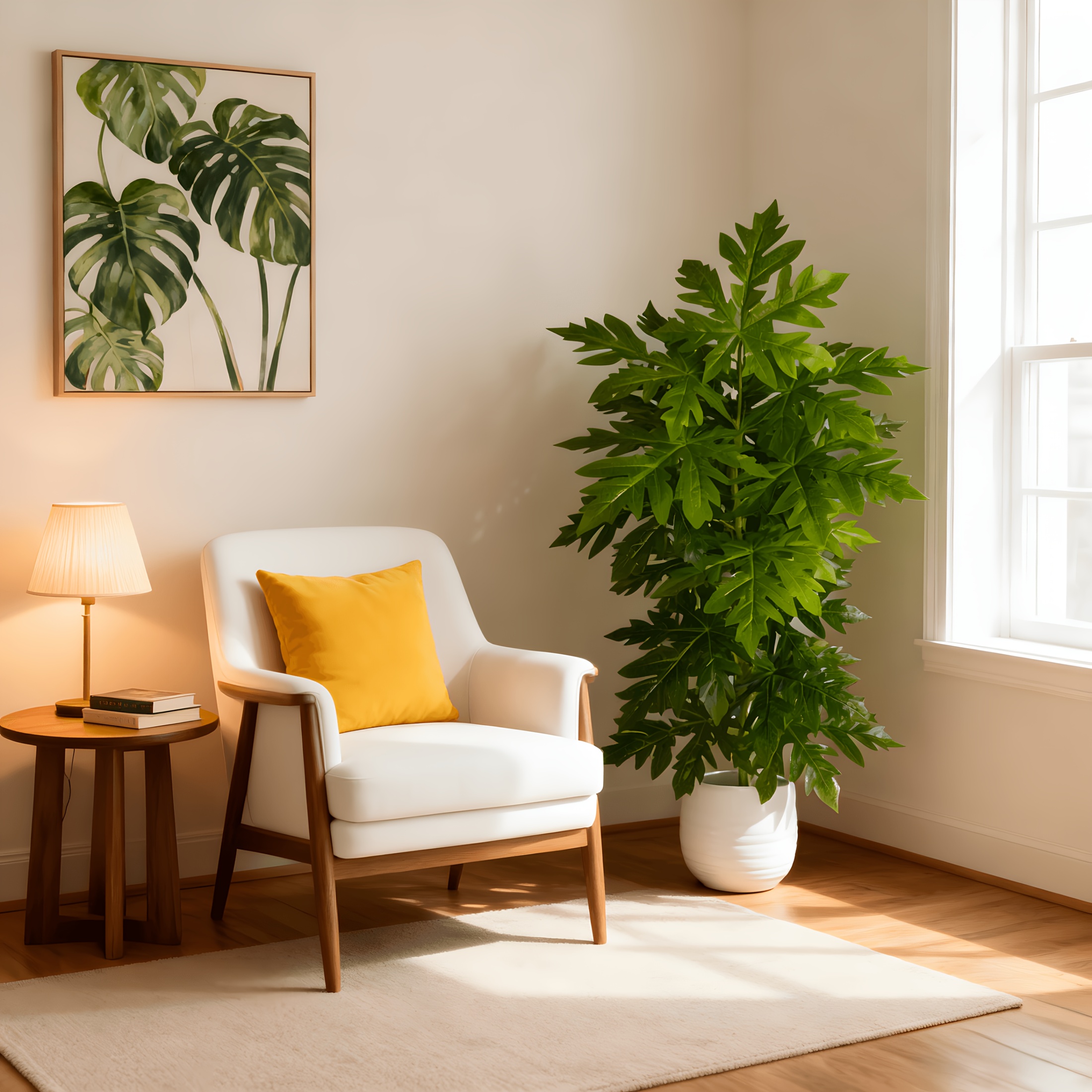 1Pcs Large Lifelike Artificial - Ficus Lyrata Tree のレビューと価格